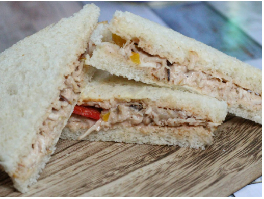 Chicken Bell Pepper Sandwich Recipe – One Spoon Recipe