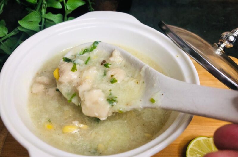 Chicken Corn Soup Recipe Bangladeshi Style | Easy Homemade Chicken Sweet Corn Soup